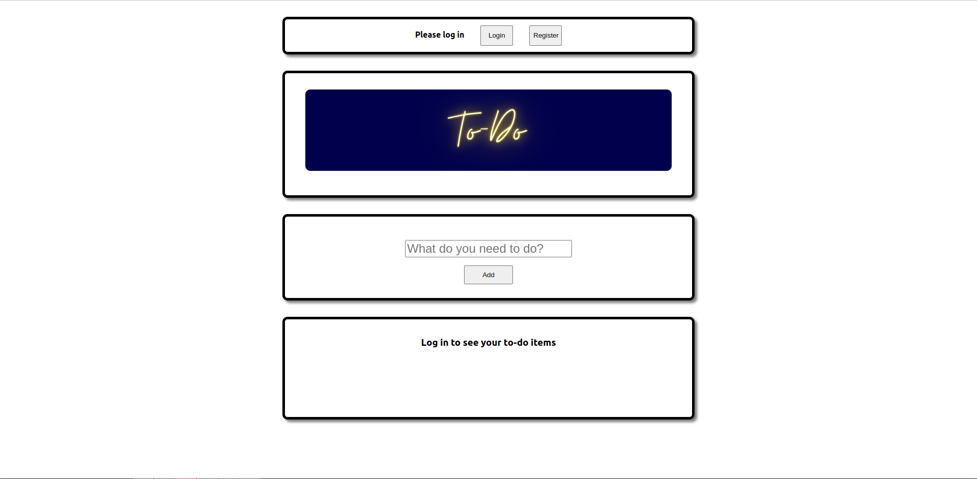 Screenshot of Get it done! site